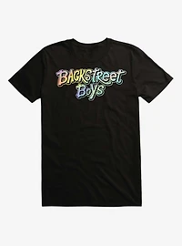 Backstreet Boys Gradient Logo T-Shirt