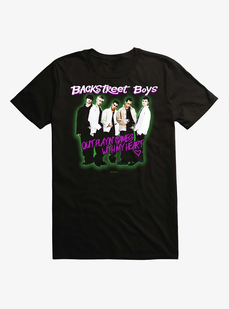 Backstreet Boys Quit Playing Games With My Heart T-Shirt