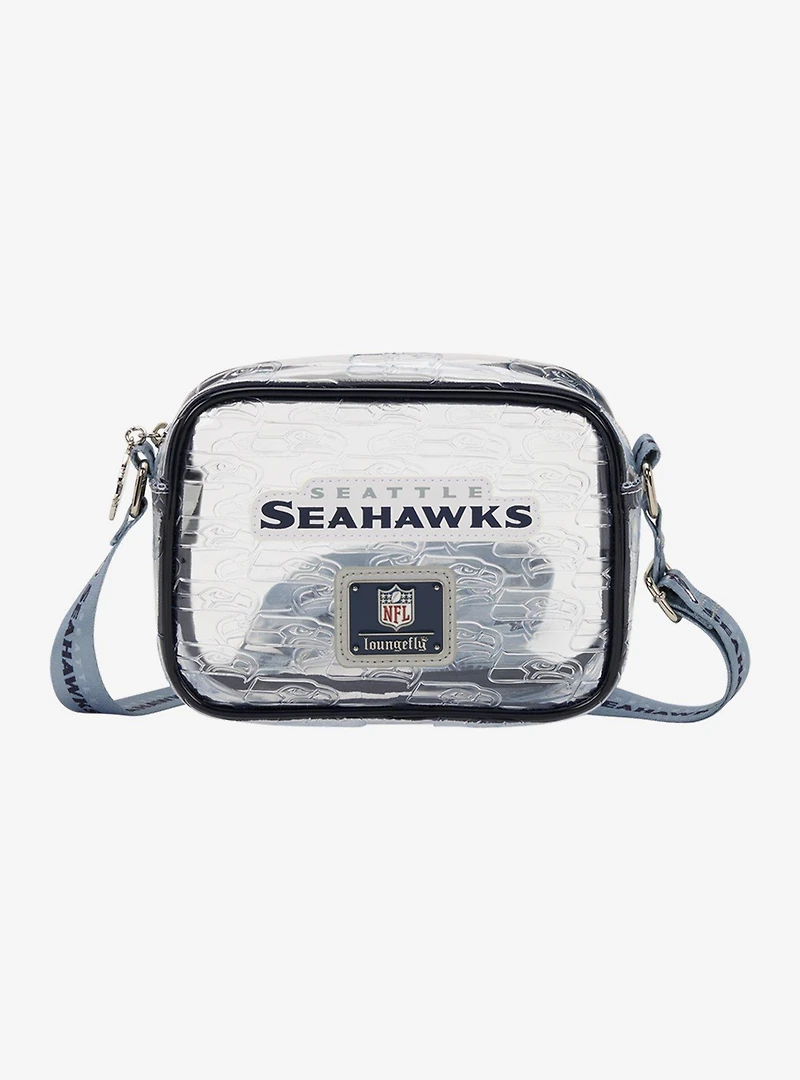 Loungefly NFL Seattle Seahawks Clear Crossbody Bag