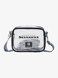 Loungefly NFL Seattle Seahawks Clear Crossbody Bag