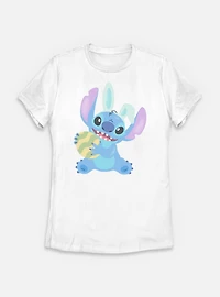 Disney Lilo & Stitch Easter Egg Womens T-Shirt