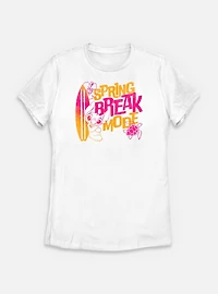 Disney Lilo & Stitch Spring Break Mode Womens T-Shirt