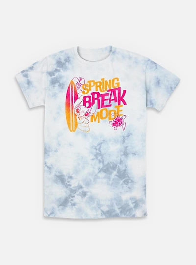 Disney Lilo & Stitch Spring Break Mode Tie-Dye T-Shirt