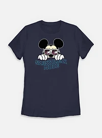 Disney Mickey Mouse Spring Break Mode  Womens T-Shirt