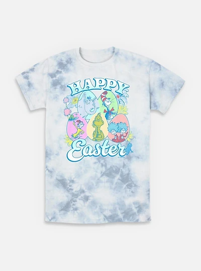 Dr. Seuss Happy Easter Tie-Dye T-Shirt
