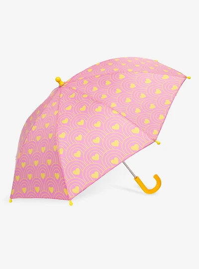 Manual Kids Umbrella Heart Deco