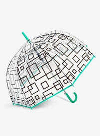 Auto Open Bubble Stick Umbrella Cubic