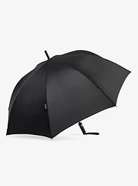 The Duo Auto Open Stick Umbrella Black
