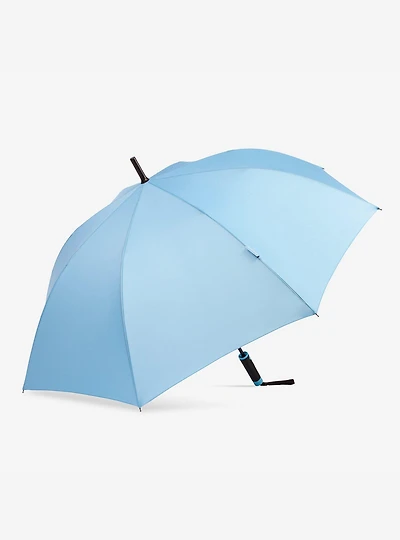 The Duo Auto Open Stick Umbrella Retro Blue