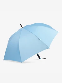 The Duo Auto Open Stick Umbrella Retro Blue