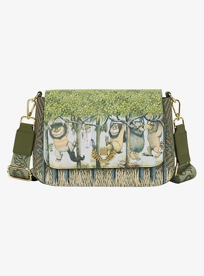Loungefly Where the Wild Things Are Group Crossbody Bag