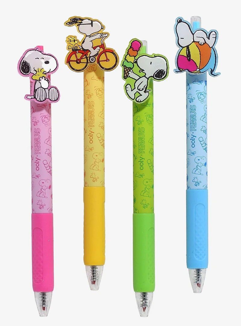 Peanuts x Ooly Snoopy Retractable Gel Pen Set