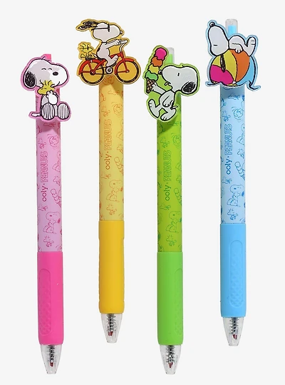 Peanuts x Ooly Snoopy Retractable Gel Pen Set