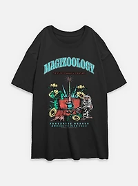 Fantastic Beasts and Where to Find Them Magizoology Big & Tall T-Shirt Crest Womens Oversized