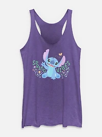 Disney Lilo & Stitch Spring Vibes  Womens Tank Top