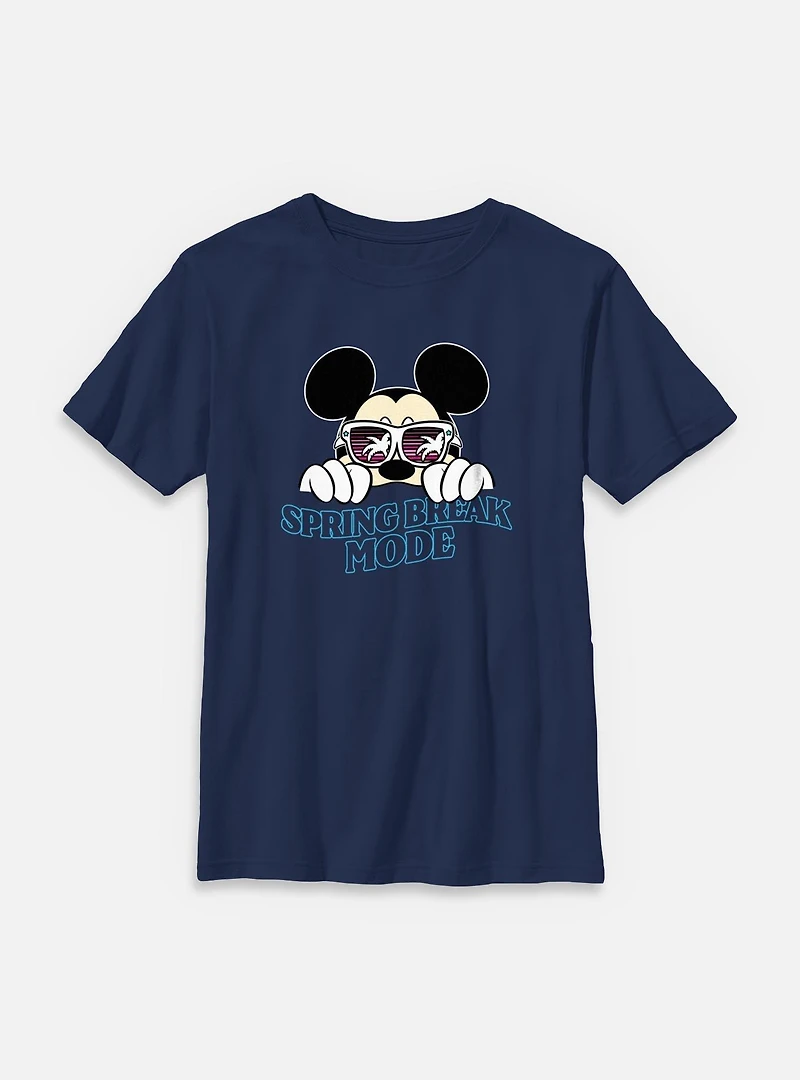 Disney Mickey Mouse Spring Break Mode  Youth T-Shirt