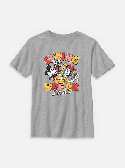 Disney Mickey Mouse Spring Break Squad Youth T-Shirt