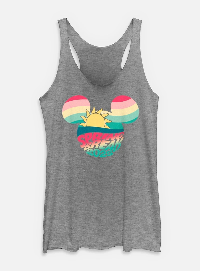 Disney Mickey Mouse Spring Break 2025 Womens Tank Top