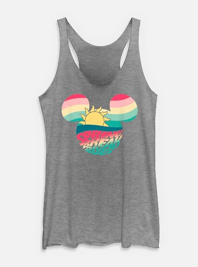 Disney Mickey Mouse Spring Break 2025 Womens Tank Top