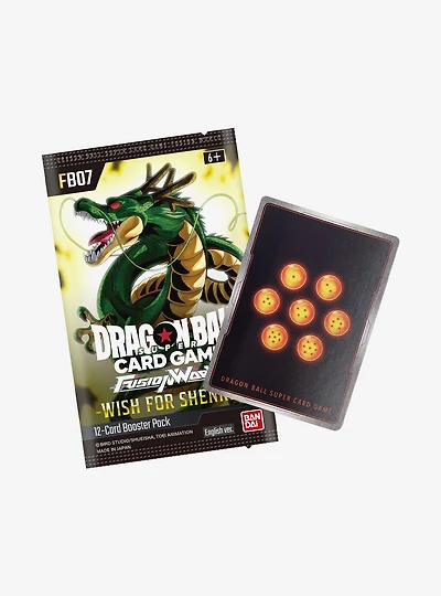 Dragon Ball Super Card Game Fusion World Wish For Shenron Booster Pack