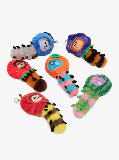 Kaleidos Creative Wooly Bear & Friends Adorable Fuzzy Plush Blind Box Keychain