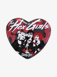 Scooby-Doo! The Hex Girls Portrait Heart Button Pin