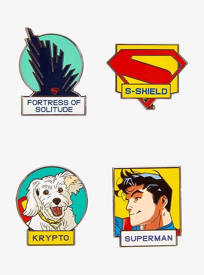 DC Comics Superman Icons Blind Box Enamel Pin