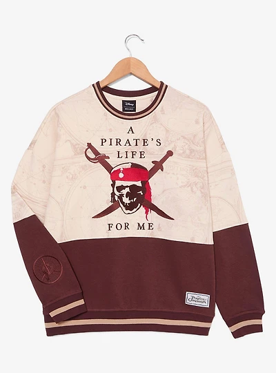Disney Pirates of the Caribbean Pirate's Life Panel Crewneck - BoxLunch Exclusive