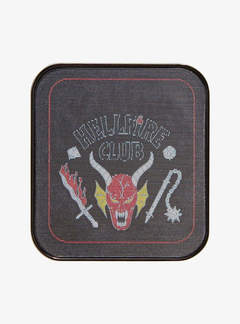 Stranger Things Hellfire Club Logo Lenticular Enamel Pin - BoxLunch Exclusive