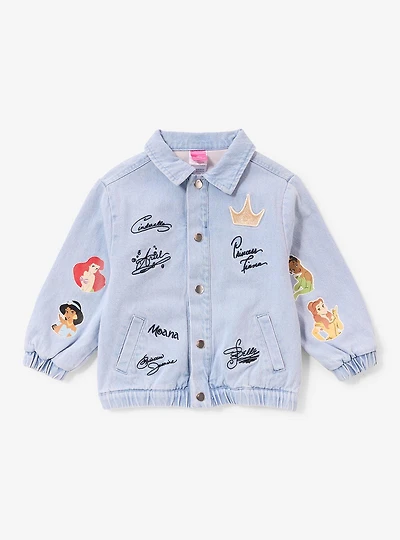 Disney Princess Signatures Embroidered Toddler Jacket — BoxLunch Exclusive