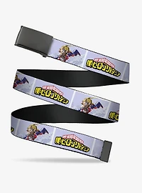 My Hero Academia All Might Profile & Logo Blocks Flip Web Belt