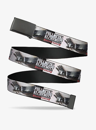 Fullmetal Alchemist: Brotherhood Edwards Automail Arm Tan Flip Web Belt