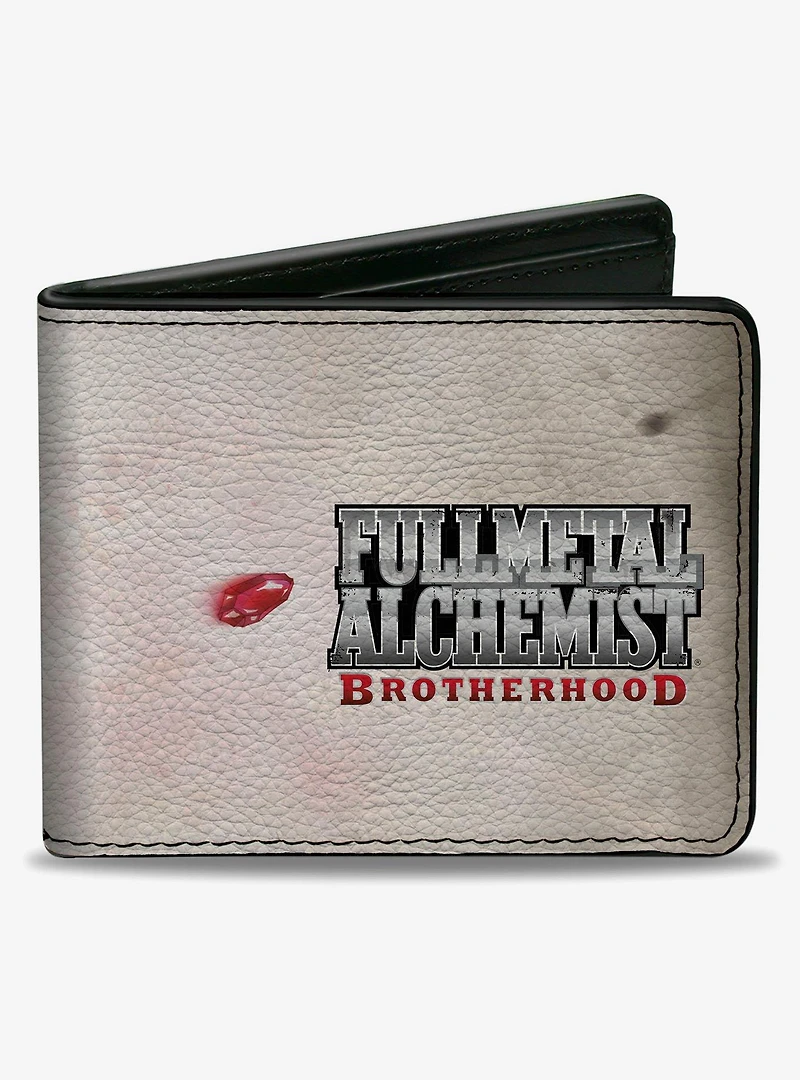 Fullmetal Alchemist: Brotherhood Edwards Automail Arm & Logo Bifold Wallet