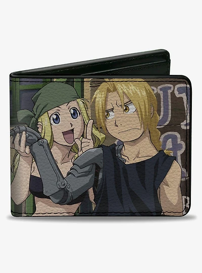 Fullmetal Alchemist: Brotherhood Edward & Winry Group Scene Bifold Wallet