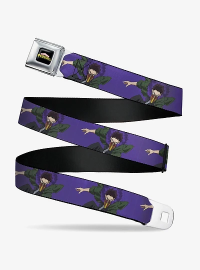 My Hero Academia Kai Chisaki Action Pose Purple Youth Seatbelt Buckle Belt