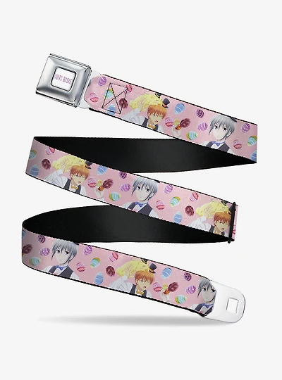 Fruits Basket Kyo & Yuki Easter Themed Poster Pose Seatbelt Buckle Belt