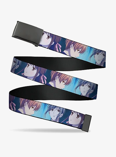 Fruits Basket Yuki Tohru Kyo Final Season Group Pose Blues Flip Web Belt