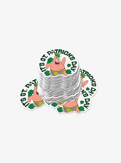 SpongeBob SquarePants It's St. Patrick's Day 100ct Sticker Pack