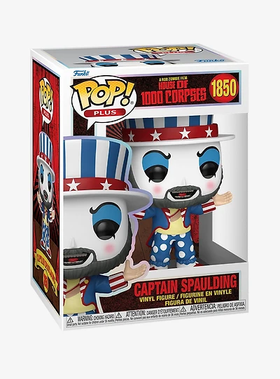 Funko Pop! Plus House of 1000 Corpses Captain Spaulding Vinyl Figure