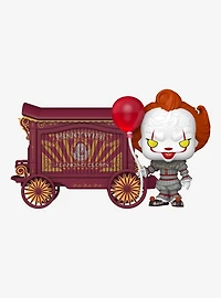 Funko Pop! Television It: Welcome to Derry Pennywise and Wagon Vinyl Figure