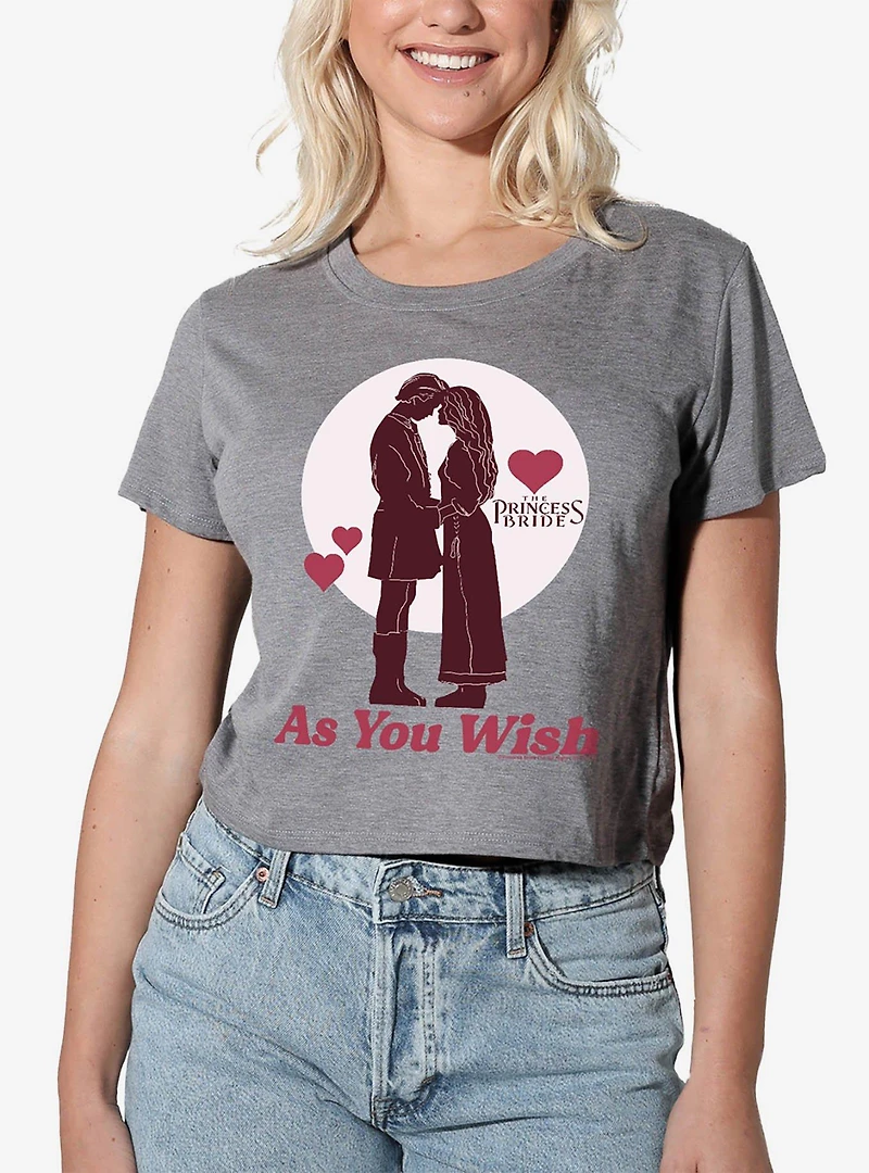 The Princess Bride As You Wish Women's Crop Top T-Shirt