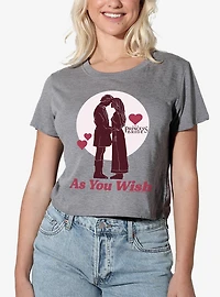 The Princess Bride As You Wish Women's Crop Top T-Shirt