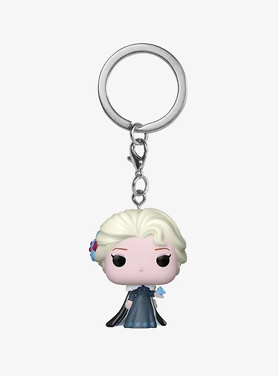 Funko Pocket Pop! Disney Frozen Elsa Holiday Vinyl Keychain
