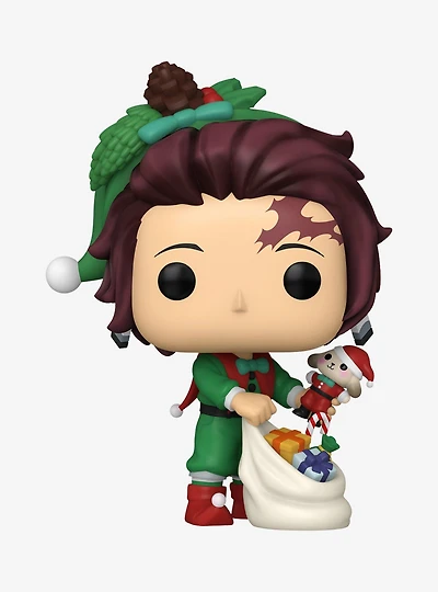 Funko Pop! Plus Demon Slayer: Kimetsu no Yaiba Tanjiro Kamado Holiday Vinyl Figure