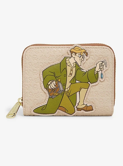 Loungefly Disney Atlantis: The Lost Empire Milo Small Zip Wallet - BoxLunch Exclusive