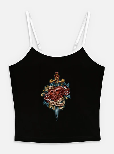 Disney Snow White and the Seven Dwarfs Pick Your Poison Tattoo Style Womens Cami