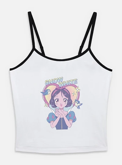 Disney Snow White and the Seven Dwarfs Anime Girly Pop Womens Cami