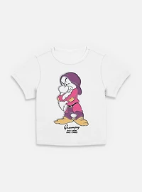 Disney Snow White and the Seven Dwarfs Grumpy Portrait Women Baby T-Shirt
