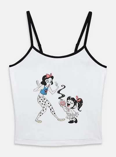 Disney Snow White and the Seven Dwarfs Eat Your Fruit Womens Cami