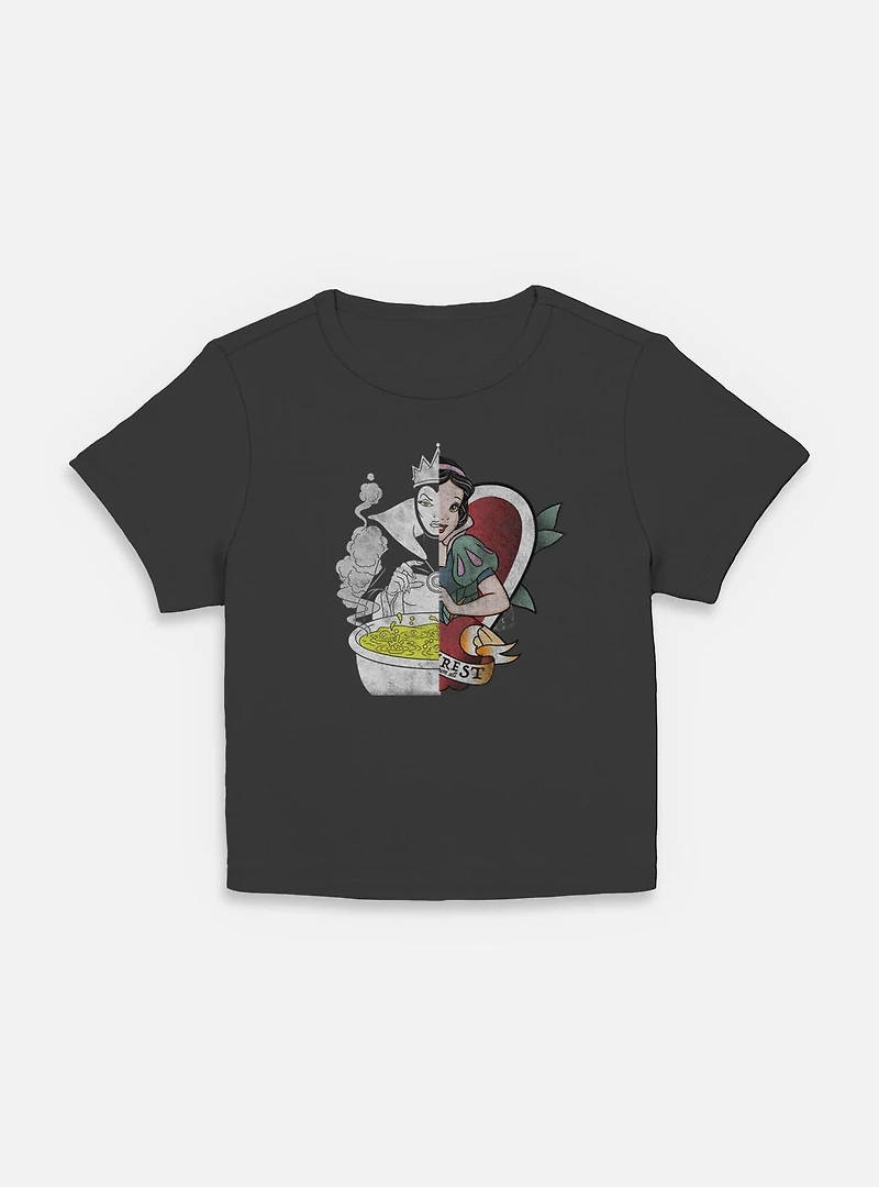 Disney Snow White and the Seven Dwarfs Split Evil Queen Women Baby T-Shirt